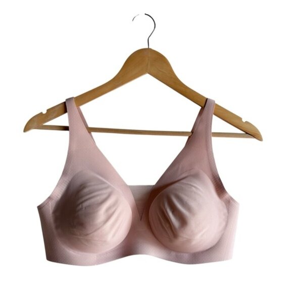 Knix Revolution Mesh Wireless Bra Rose Water XL - Picture 2 of 11